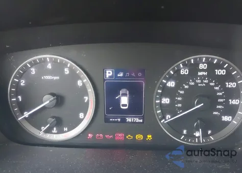 2017 Hyundai Sonata Se z USA, uszkodzony, nr VIN 5NPE24AF6HH458022